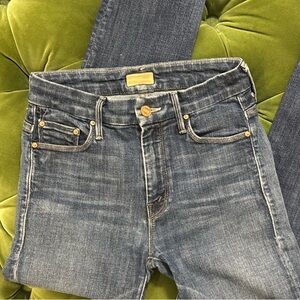 MOTHER Women's Straight Leg Jeans - Blue